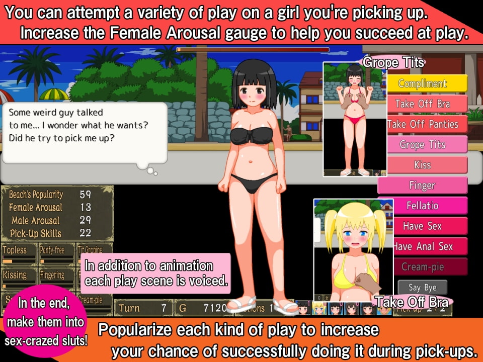 Let's Turn The Pick-Up Beach into a Free-For-All Nudist Fucking Beach!! [Kisamamaki soft]